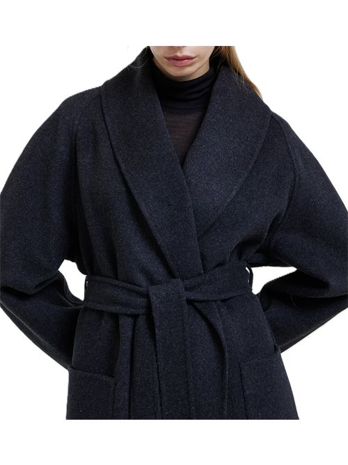 Cappotto double Allistedw Coat in lana di pecora Hevo | ALLISTE DWM7003916 ANTRACITE